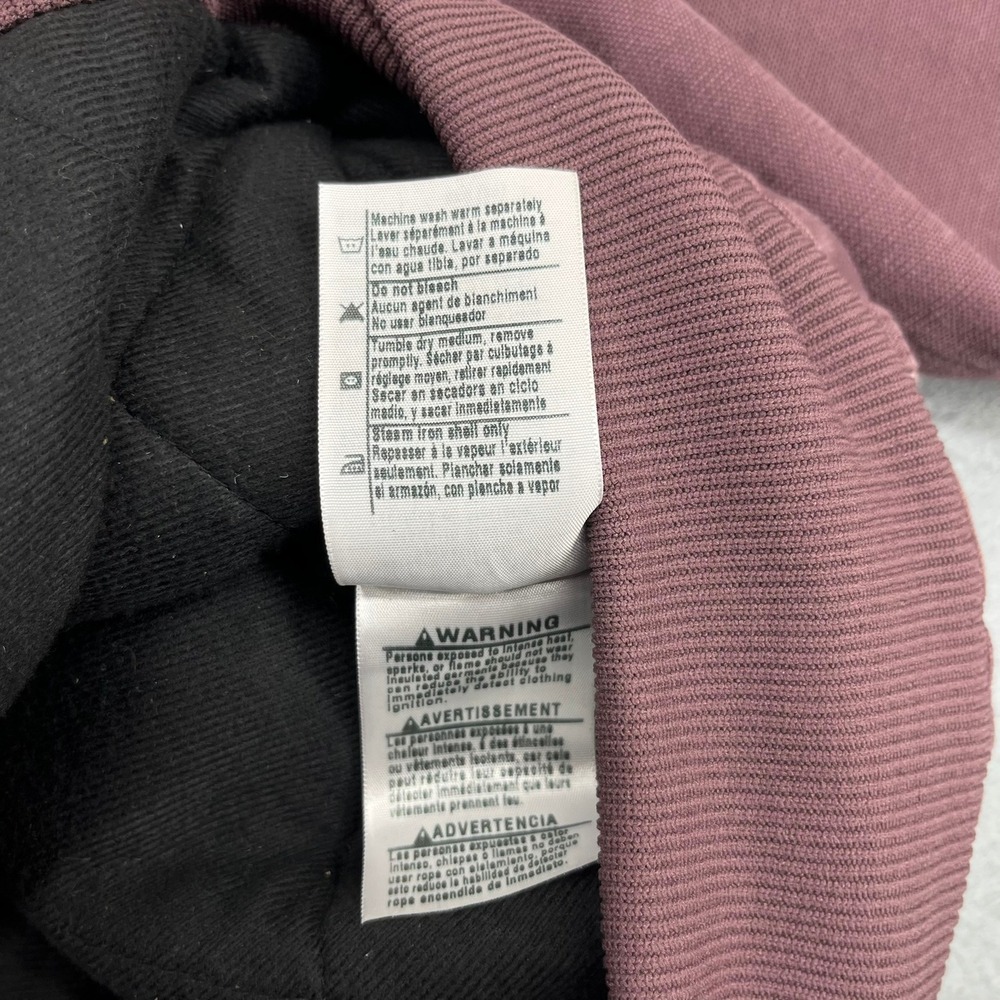 Carhartt WJ130 DPM Sandstone Hooded Jacket Plum Nationwide Womens XXL 20 - Picture 11 of 15